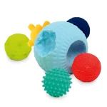 Skill & Teething Ball with Puzzle Balls