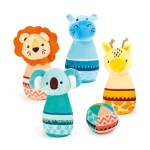 Fabric Bowling 4 Jungle Animals