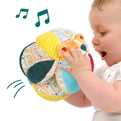 Baby Activity Ball 'Tiger' 18cm. 30139 - Image 3