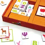 Μαγνητικό Σετ Παίζω με τις Λέξεις και μαθαίνω τα Γράμματα 03021