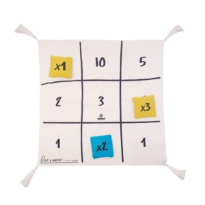 fabric target game Bean Bags in fabric backpack