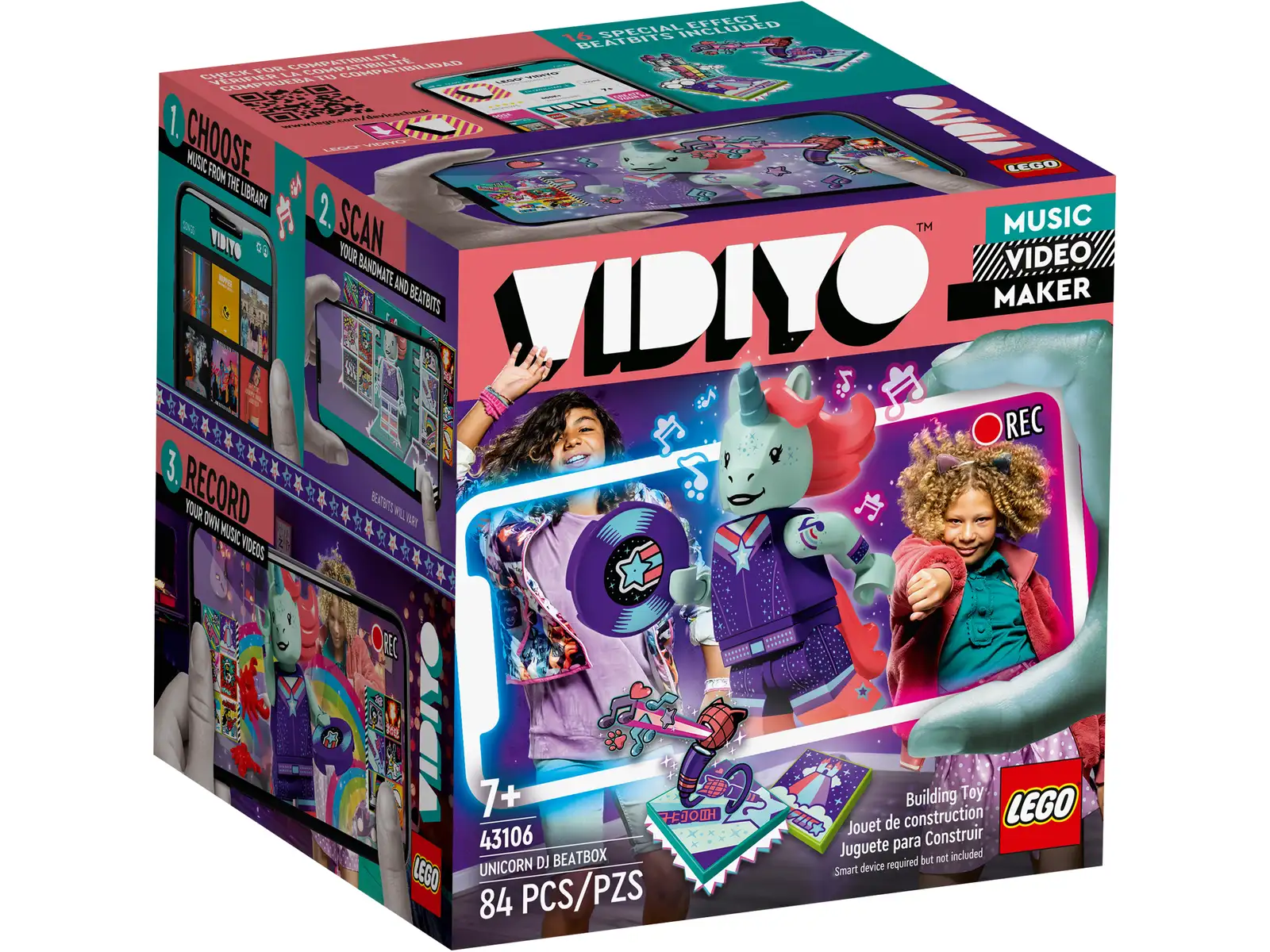 VIDIYO Unicorn DJ Beatbox 43106 - Image 2