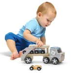 Wooden Car Carrier Truck 44014