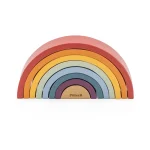 Wooden stacking toy 'Rainbow'