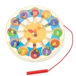 Magnetic Wooden Clock Maze