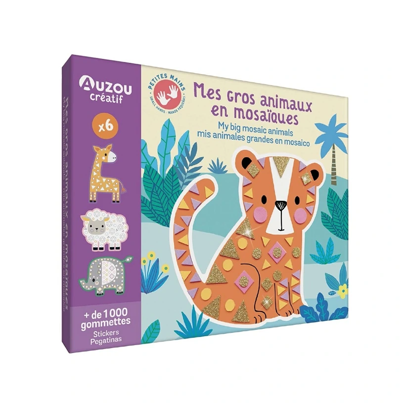 My Artistic Kit: My Big Mosaic Animals