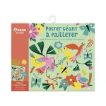 My Activity Bag: Giant Glitter Poster Fantastic Birds