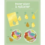 My Activity Bag: Giant Glitter Poster Fantastic Birds 511841
