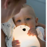 Night Light with Remote Control White Bear 520055