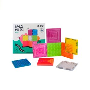 Magnetic Construction Toy with Double-Sided Pieces 8 pcs.