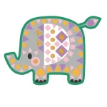 My Artistic Kit: My Big Mosaic Animals 530057