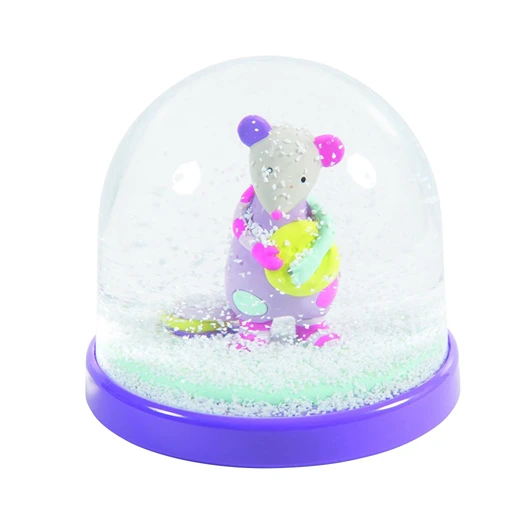 Button Mouse Snowglobe