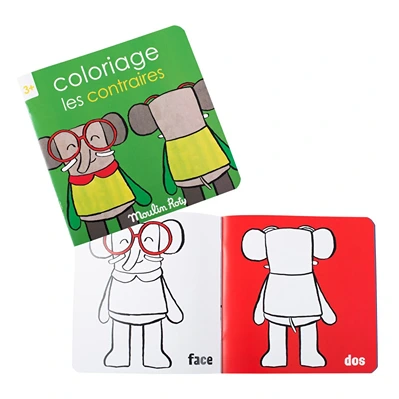 Coloring book Antonyms