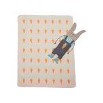 Baby Blanket with Hand Puppet 'Bunny'