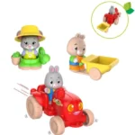 Tractor Playset with Garden Accessories (4 pcs) 700228F