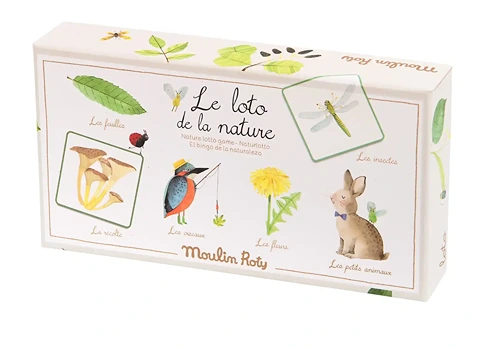 Le Jardin lotto game kids bingo game