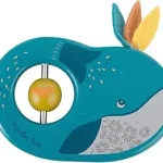 Wooden Whalte Rattle