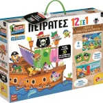Pirates 12 in 1 Board Game 3+ Years