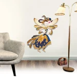 Εσπερίδες Ξύλινη Μεγάλη Φιγούρα Τοίχου 101x85 cm Ariadne 82110