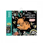 Velvet Felt Art Picture Colouring Set: Spring