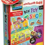 Baby Box Montessori Educational Knowledge Toy for 1-4 Years