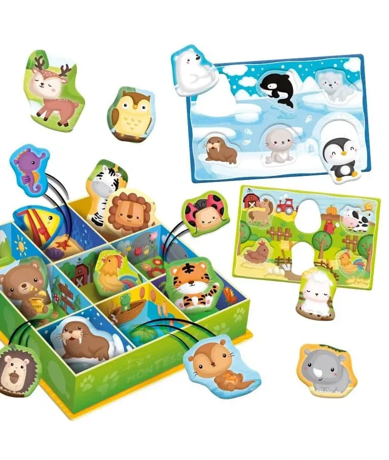 Montessori Baby - Ζωάκια Χαρούμενοι 92772 - Image 3
