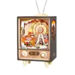 Μουσικό Κουτί DIY «Sunset Carnival» 3D Ξύλινο Παζλ AMT01