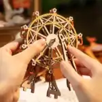 Μουσικό Κουτί DIY «Sunset Carnival» 3D Ξύλινο Παζλ AMT01