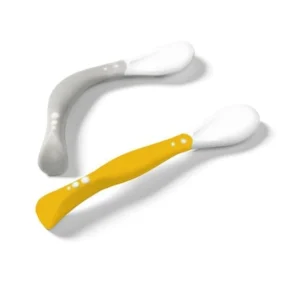 Flexible Spoons Grey & Yellow