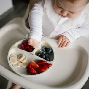 Silicone Suction Plate Beige