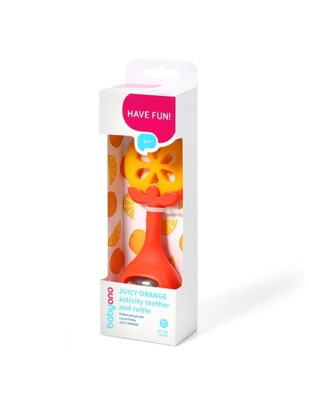 Juicy Orange Activity Teether and Rattle BN499/01 - Image 4