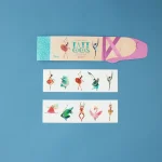 Ballerina - 10 Temporary Tattoos for children