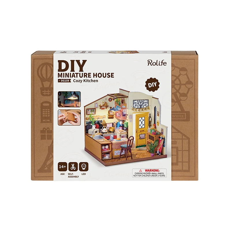 Σετ DIY Μικρογραφίας Κουζίνας DG159 - Image 3