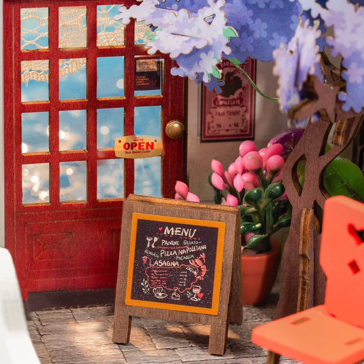 Sea Holiday Restaurant DIY Miniature House DS039 - Image 3