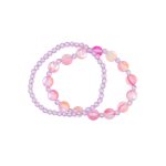 Bracelet Set 2pcs Sparkling Butterfly