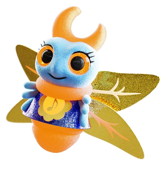 Glowies Firefly Blue GW002 - Image 3