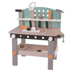 Wooden Workbench with 32 Tools & Accessories