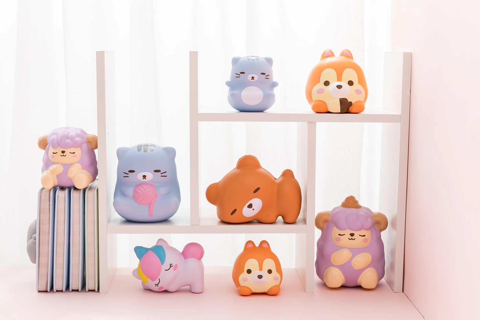 Squishy Mini Doll In Net Bear Design IG2123 - Image 3