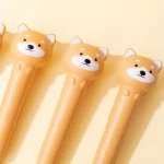 Squishy Gel Ink Roller - Blue - Fine Tip (0.5mm) Dog Design 36pcs Display