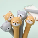 Squishy Gel Ink Roller - Blue - Fine Tip (0.5mm) Dog Design IG3718