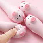 Squishy Gel Ink Roller - Blue - Fine Tip (0.5mm) Pig Design IG3725