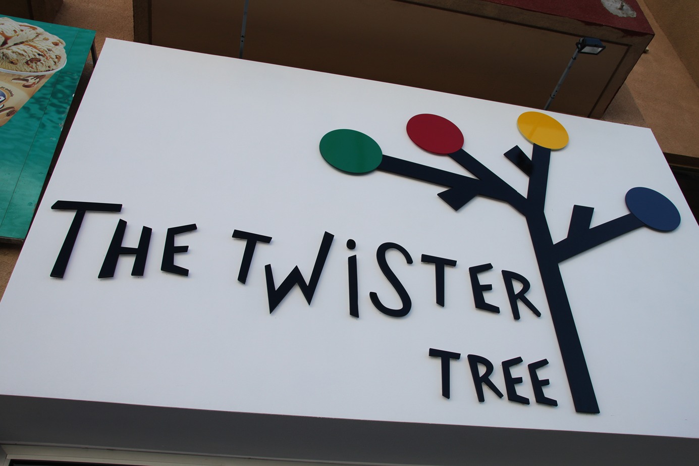 The Twister Tree shop sign
