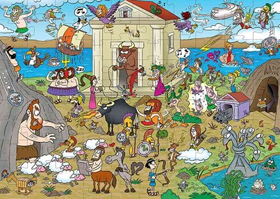 Greek Mythology Puzzle 100pcs KZ505316 - Image 3