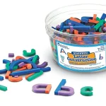 Magnetic Letter and Number Construction Activity Set