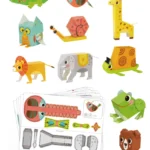 3D Origami Animals Set LT032