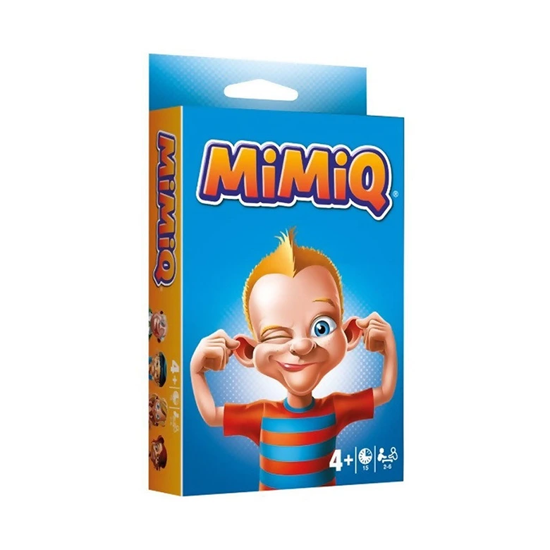 Mimiq Funny Faces Card Game