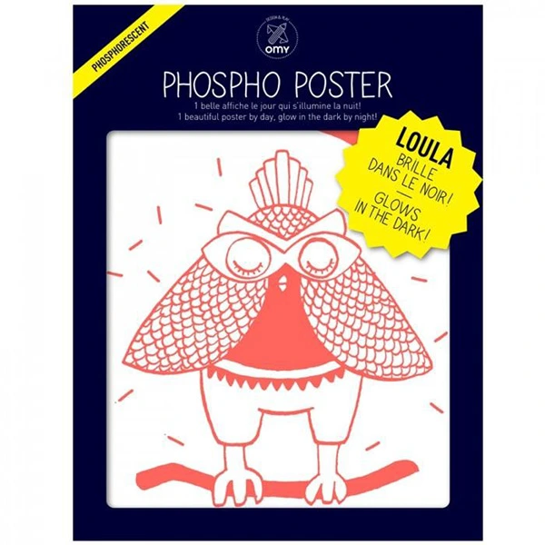 Glow-in-the-Dark Owl Poster OMY-PHOP02 - Image 3