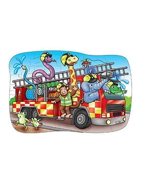 Big Fire Engine with Animals' Puzzle - Ages 2+ ORCH303 - Image 3