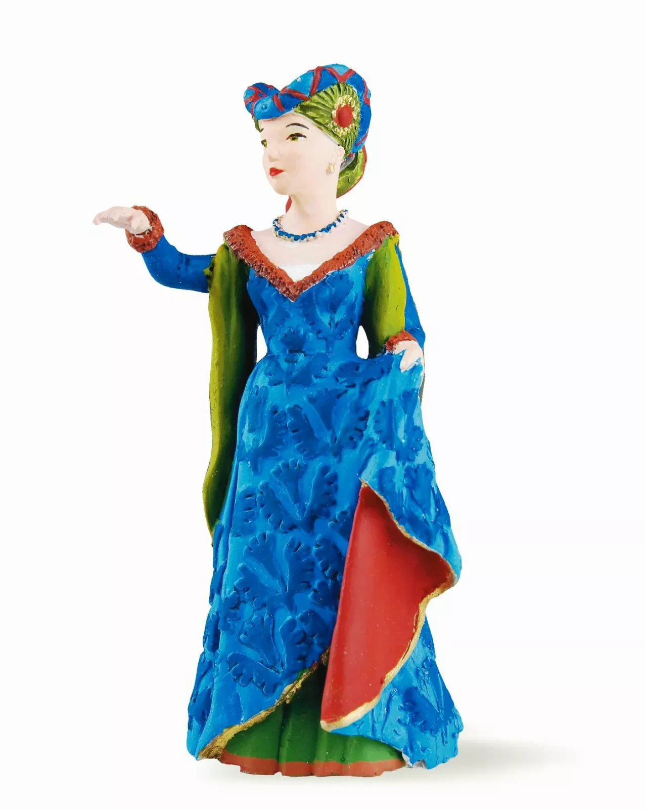 Medieval Fair Lady Blue