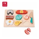 Wooden Food Cutting Set - Meat